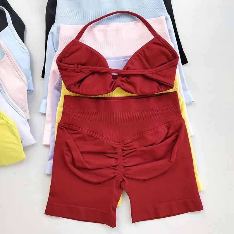 Aquatic Sports Bra - HISTELLO Sports Set Piece Women Strappy