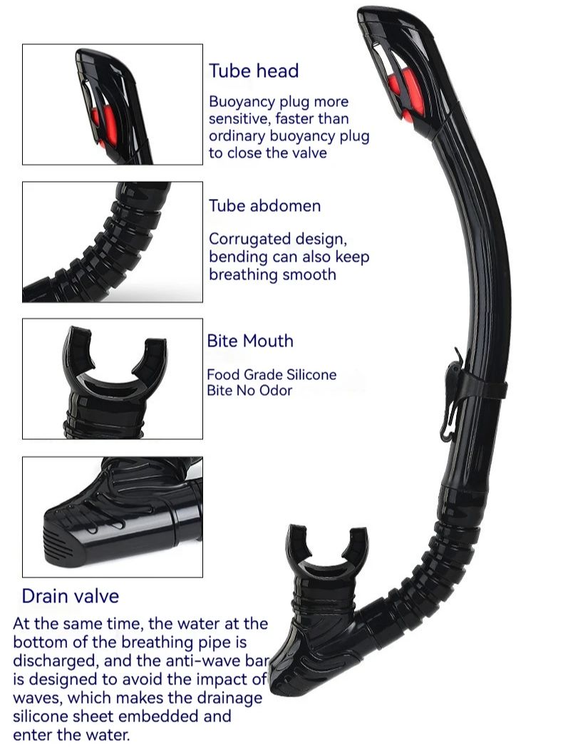 WAVE Professional Snorkeling C - đánh giá và giá Freediving Mask Set