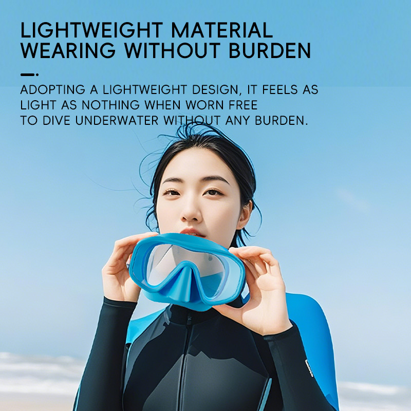 Professional Frameless Tempere - đánh giá và giá Freediving Mask Set