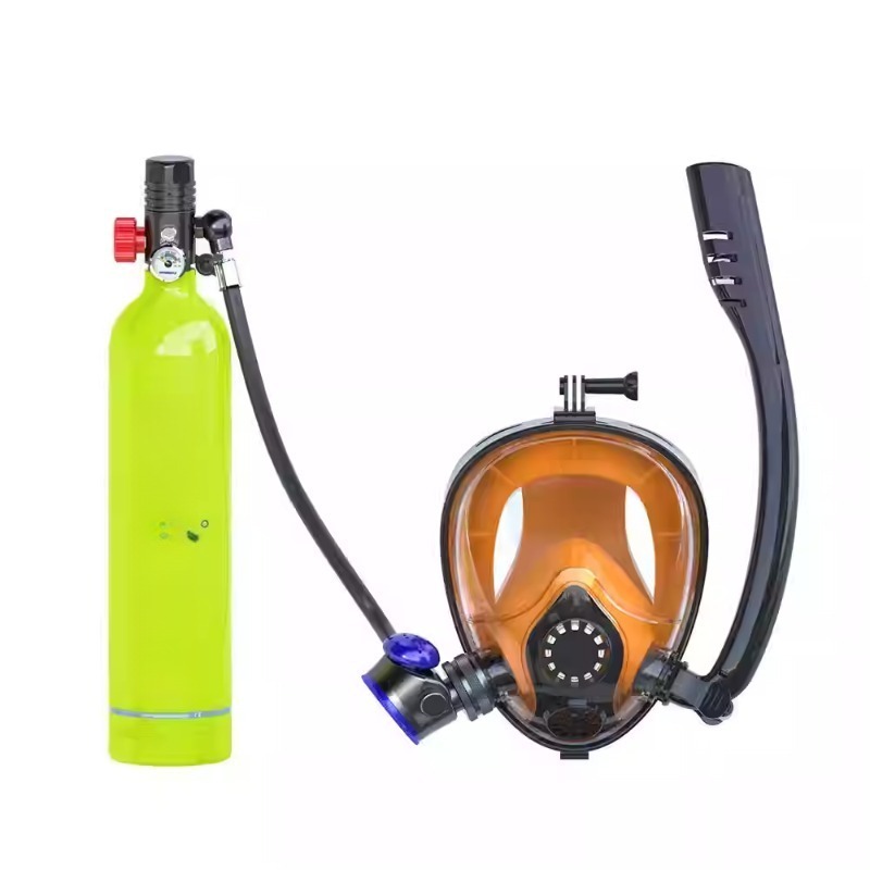 Diving Full Set Mask Snorkel P - đánh giá và giá Freediving Mask Set