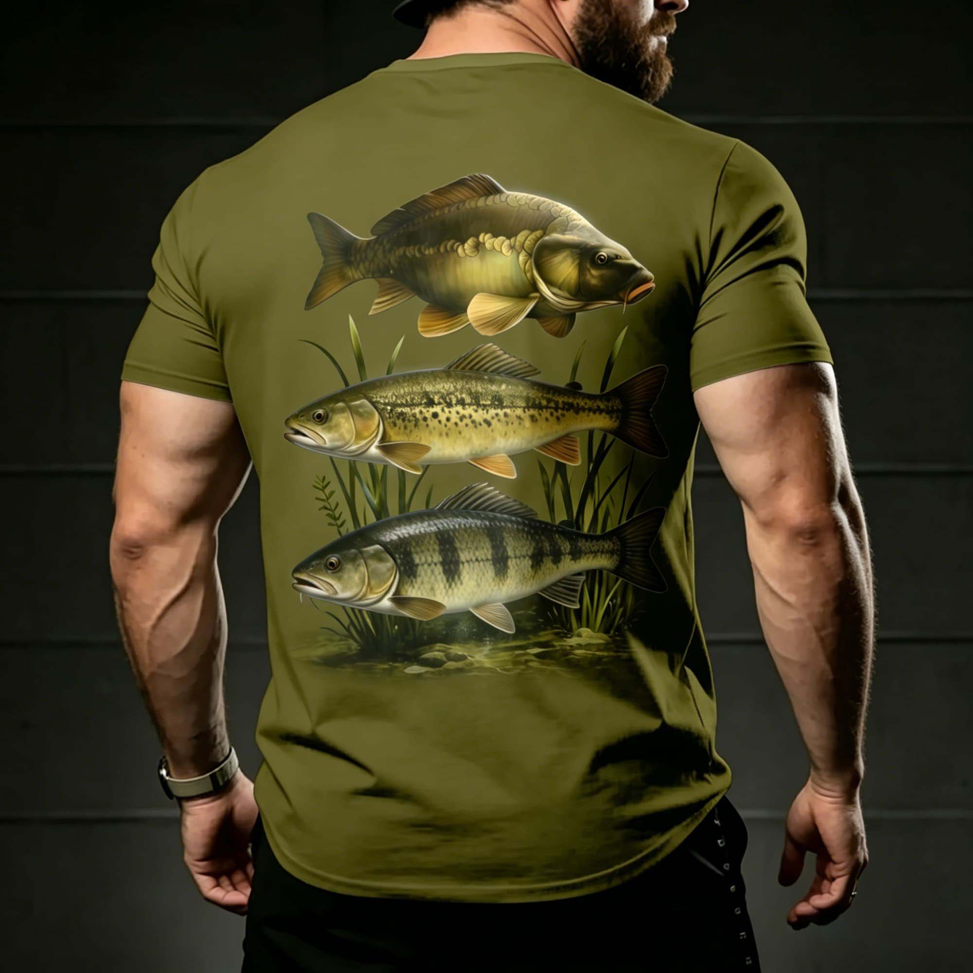 Men Army Green Freshwater Fish - đánh giá và giá Us Aquatic Sports