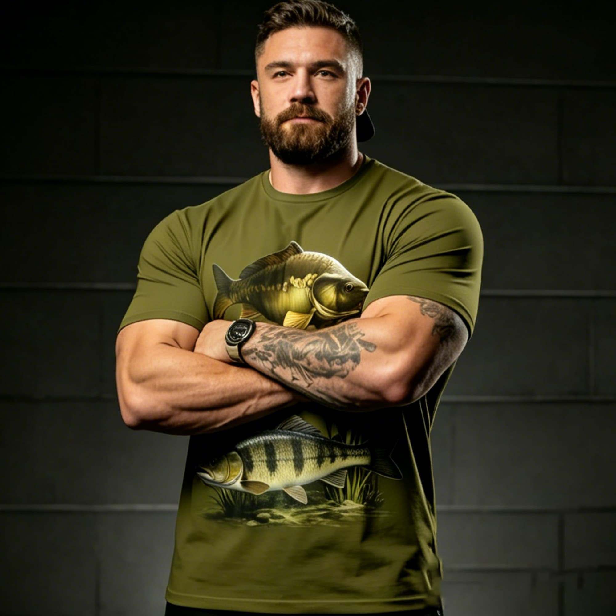 Men Army Green Freshwater Fish - đánh giá và giá Us Aquatic Sports