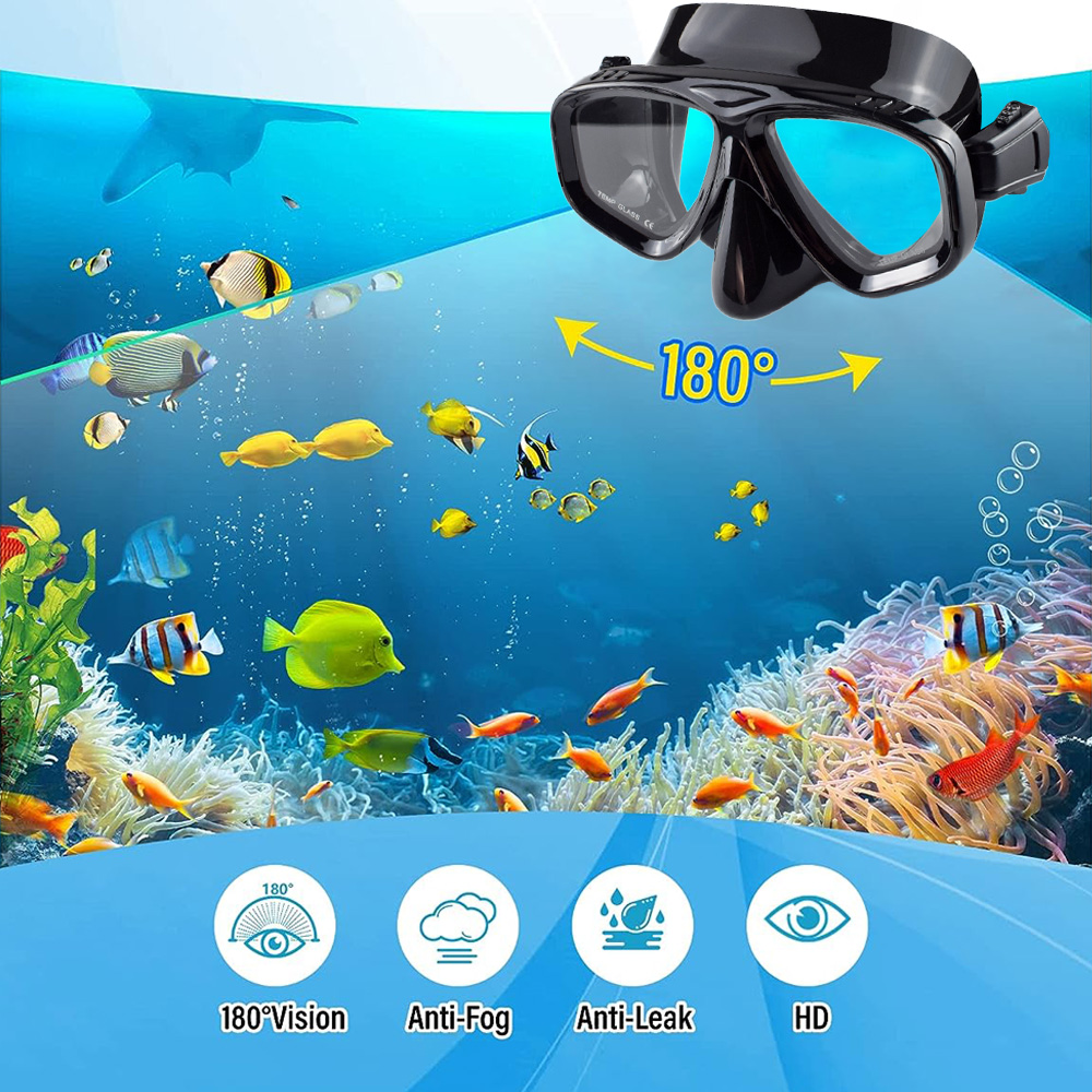 Dry Snorkel Set Diving Mask Pr - đánh giá và giá Freediving Mask Set
