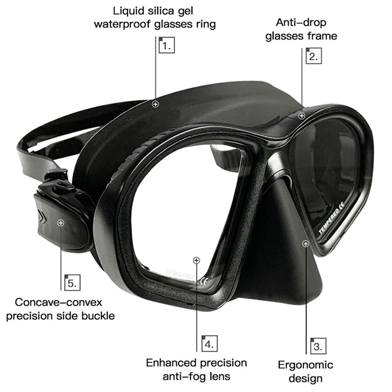 Professional Freediving M Lens - đánh giá và giá Freediving Mask Set